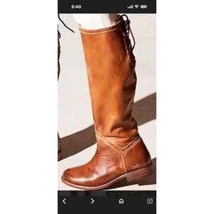 Bed Stu Manchester Tall Riding Boot 100% Vegetable Tanned Organic Leather 9.5